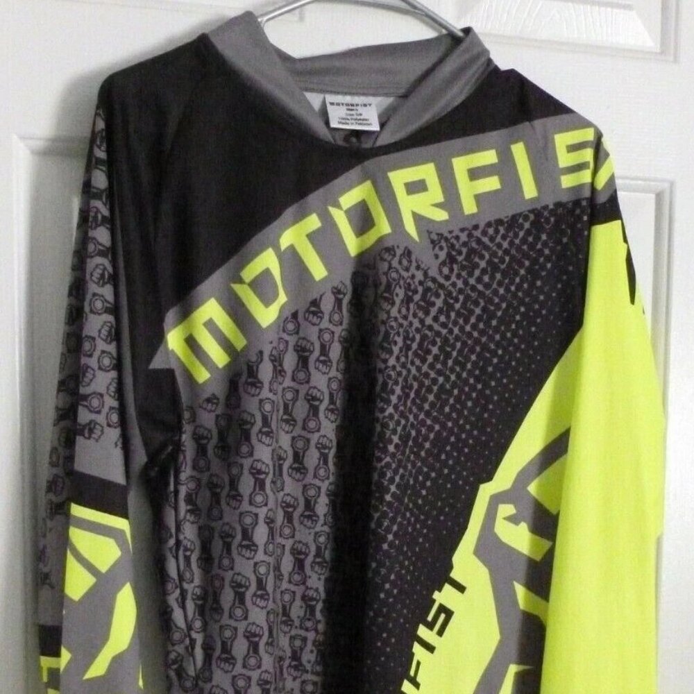 MOTORFIST Jersey Shirt Size Men's Small Snowmobile Gear Adult S Long Sleeve
